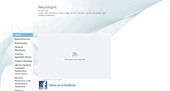 Desktop Screenshot of neurologistcare.com