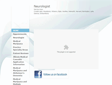 Tablet Screenshot of neurologistcare.com